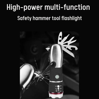 LED Multi - Function Emergency Tool Flashlight - InspiredGrabs.com